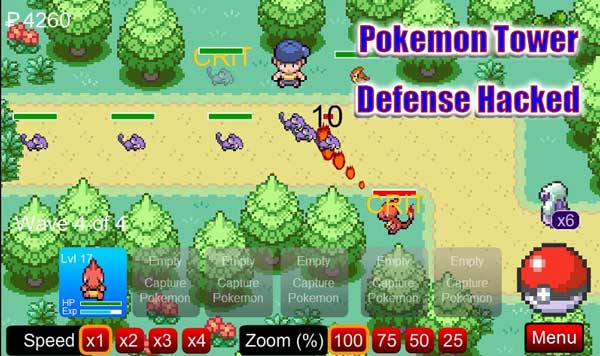 pokémon tower defence