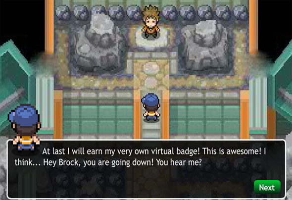pokemon tower defense 2 earn your own virtual badge by defeating brock