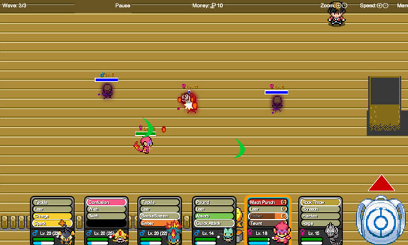 pokemon tower defense 2: shadow bellsprout battle