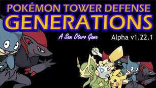 Pokemon Tower Defense (PTD) - Play Pokemon Tower Defense (PTD) Online on  KBHGames